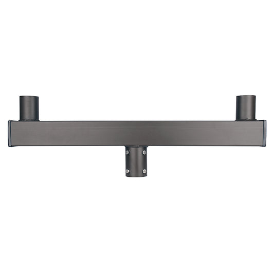 180 Degree Low Profile Double Bullhorn Bracket for 2-3/8 Inch Tenon