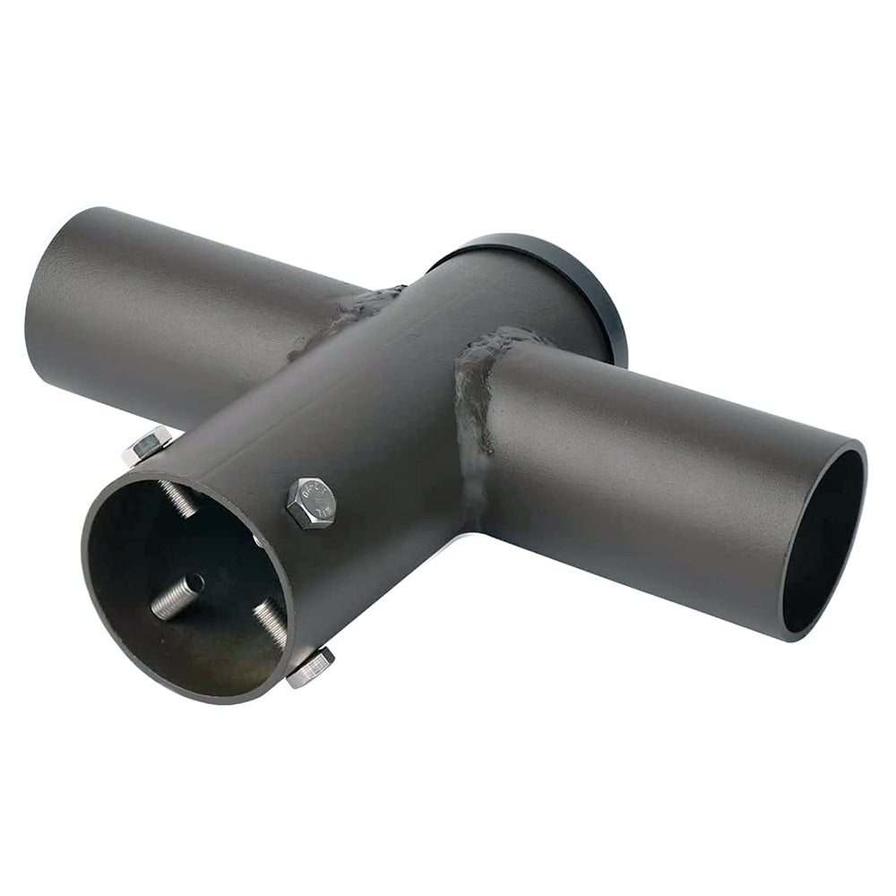 180 Degree Twin Spoke Bracket for Two LED Parking Lot Lights
