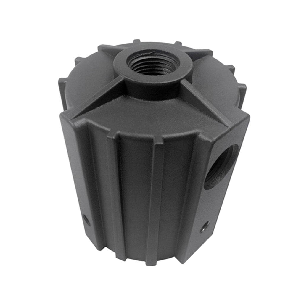 2-3/8 Inch to 1/2 Inch NPT Round Tenon Reducer for LED Flood Light