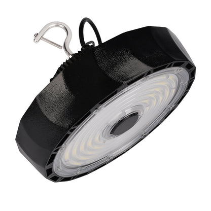 LED High Bay Shop Lights 100W 150W 200W 240W 5000K Daylight 0-10V Dimming IP65 Waterproof Commercial Warehouse Barn Garage Light Fixture UL DLC Listed