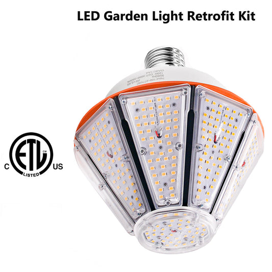 80W E39 LED corn bulb 10400 lumens 5000K daylight HID replacement