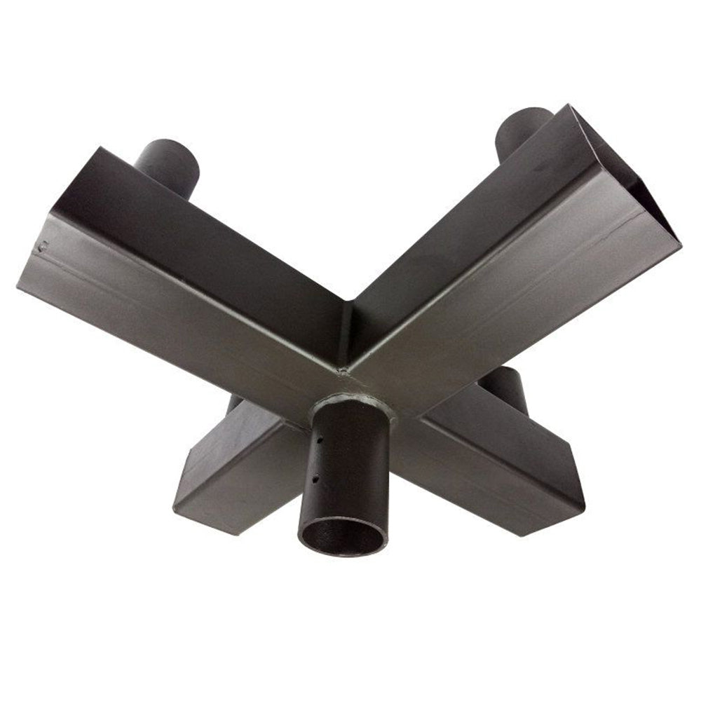 90 Degree Four Arm Bullhorn Tenon Adapter for LED Shoebox Lights