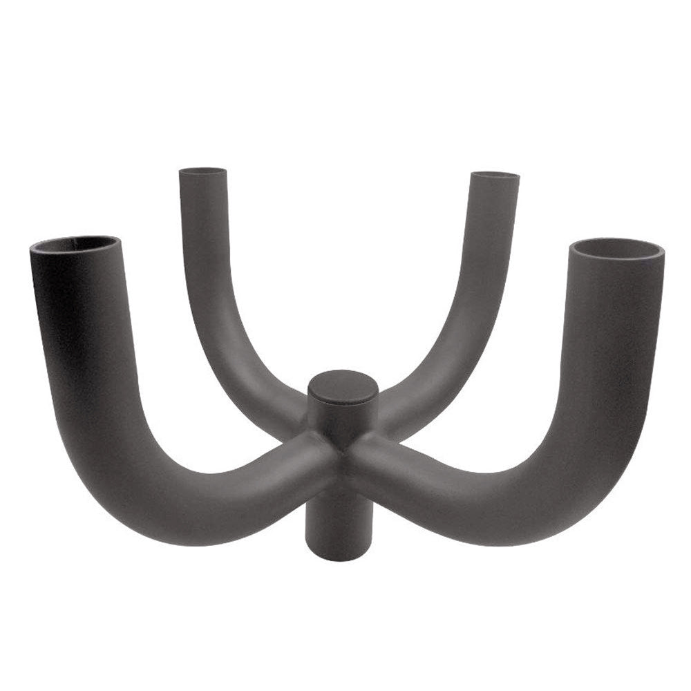 90 Degree Quad Bullhorn Bracket for 2-3/8 Inch Tenon