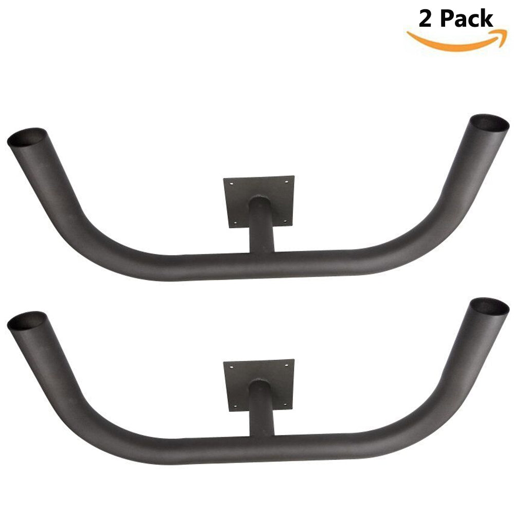 Double Bullhorn Wall Mount Bracket for Two LED Parking Lot Lights