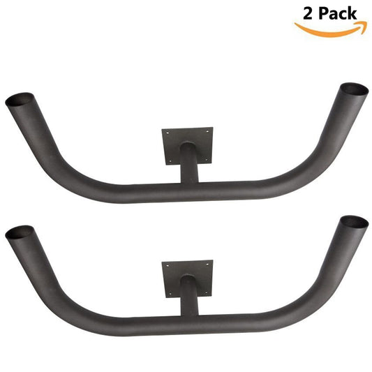 Double Bullhorn Wall Mount Bracket for Two LED Parking Lot Lights