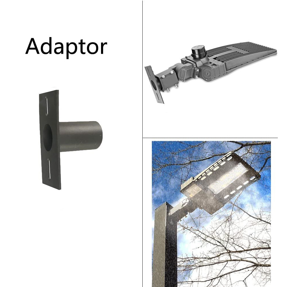 Galvanized Steel Slip Fitter Bracket for Square Light Pole