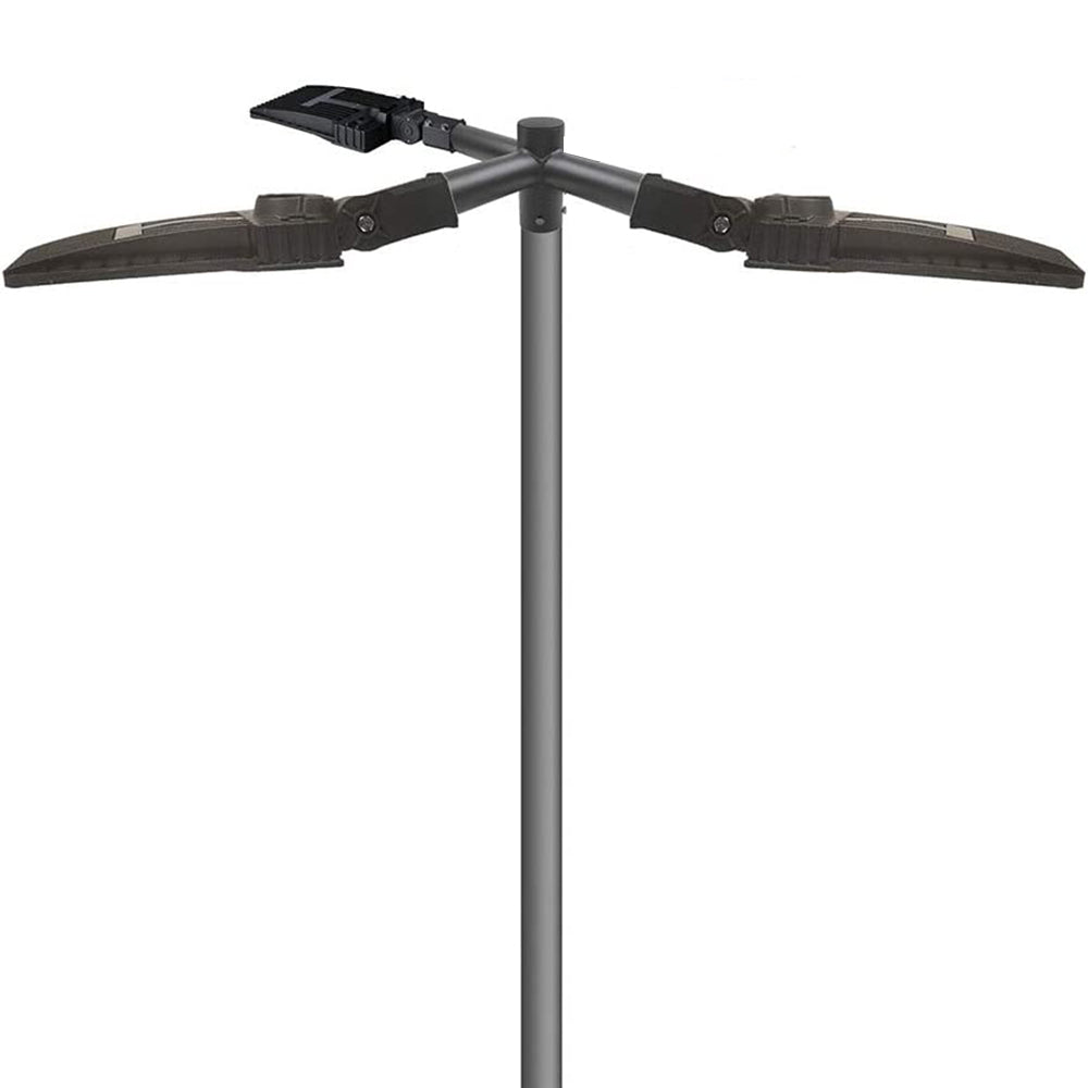 Galvanized Steel Triple Spoke Bracket for LED Shoebox Lights