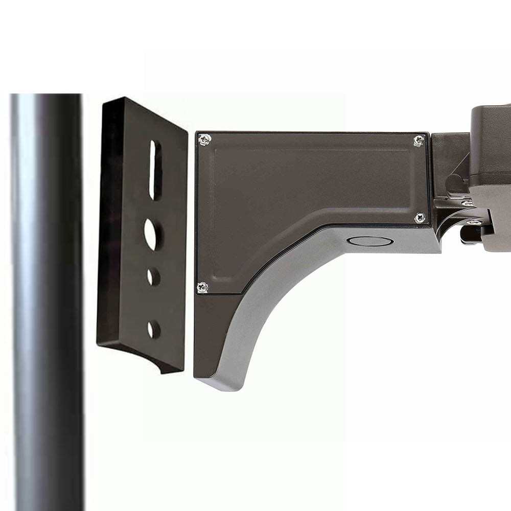 LED Shoebox Light Round Pole Mounting Adapter