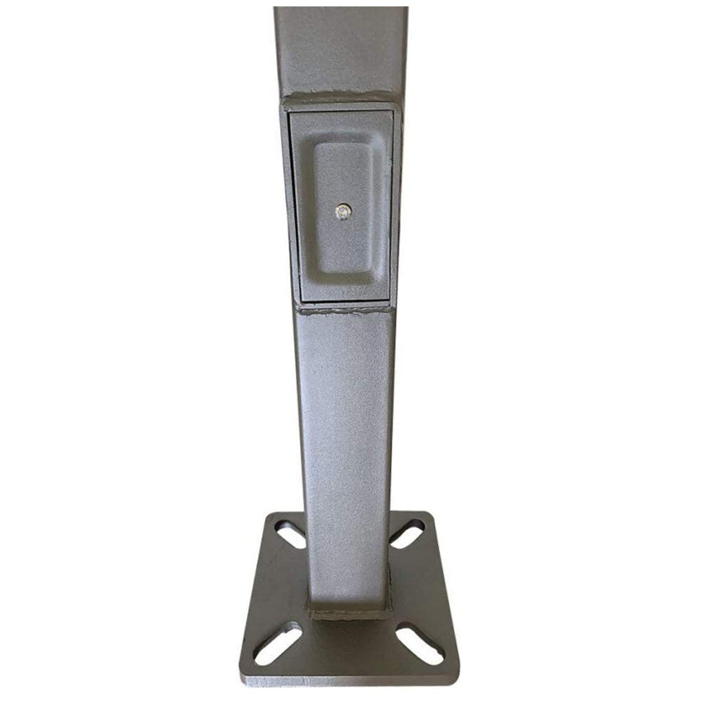 LED shoebox light pole