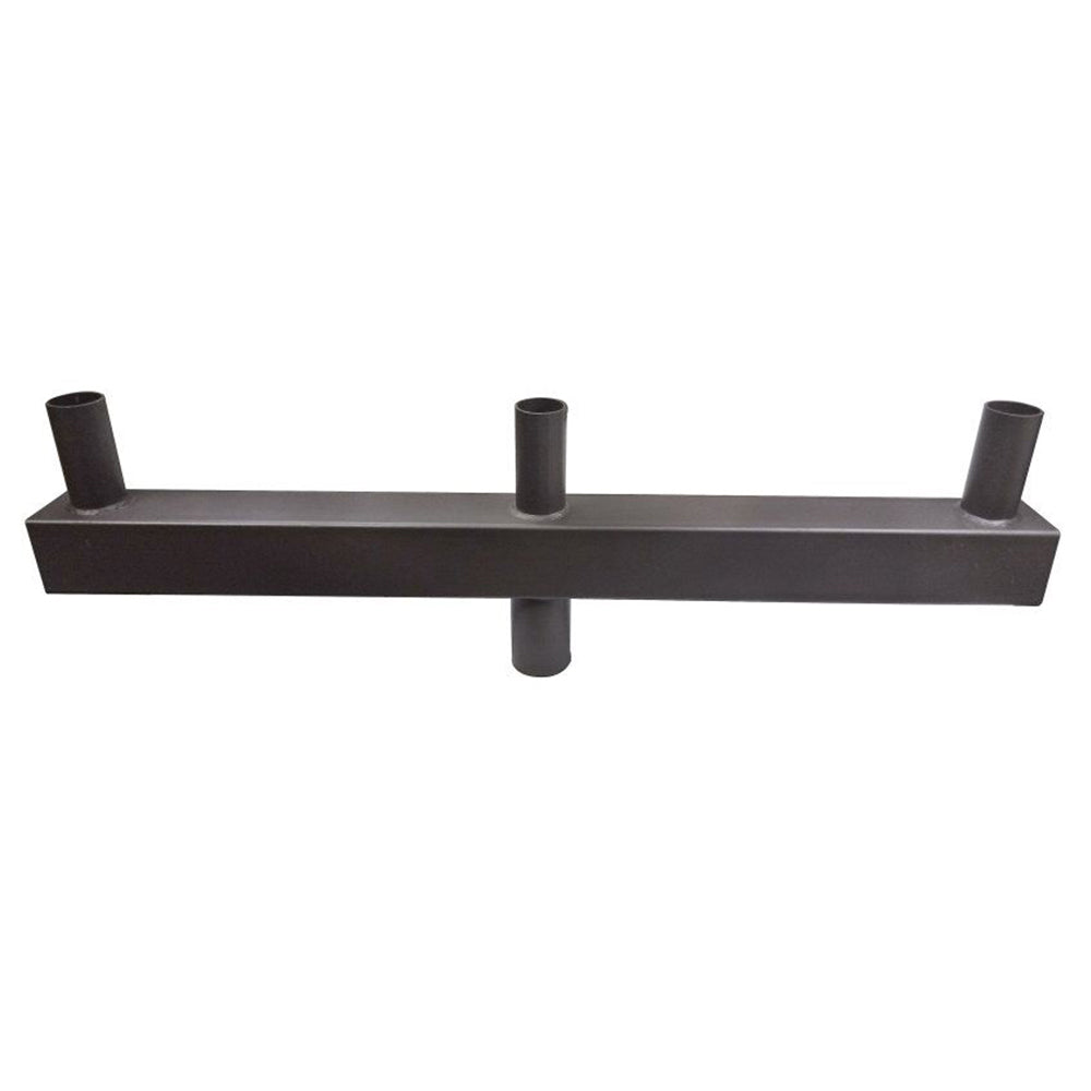 Low Profile Triple Bullhorn Bracket for 2-3/8 Inch Tenon