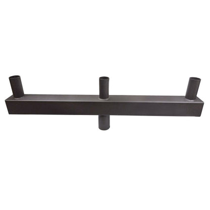 Low Profile Triple Bullhorn Bracket for 2-3/8 Inch Tenon