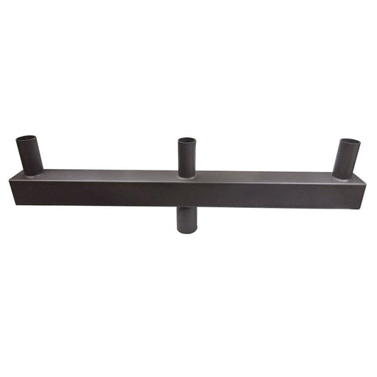 Low Profile Triple Bullhorn Bracket for 2-3/8 Inch Tenon