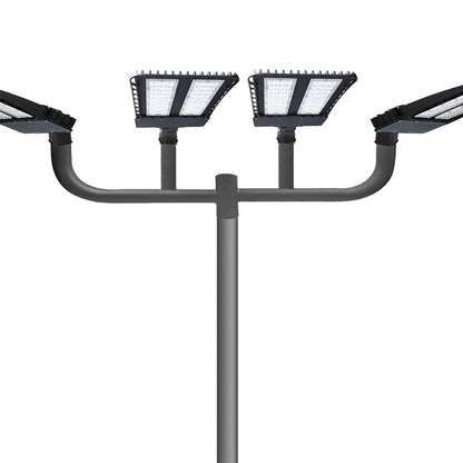 Quad Inline Mounting Bracket for Four LED Shoebox Lights