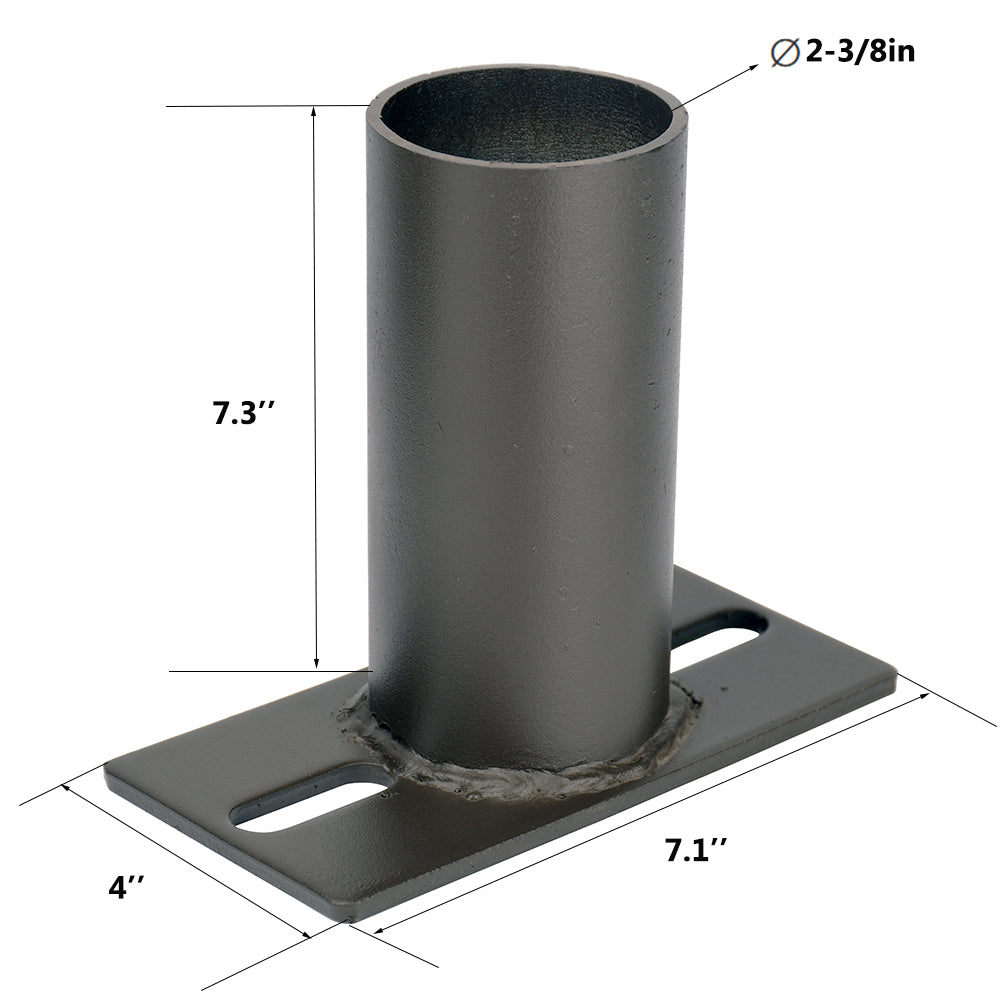 Square Pole Tenon Adapter for LED Shoebox and Area Light