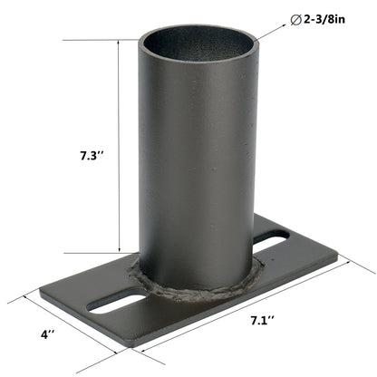 Square Pole Tenon Adapter for LED Shoebox and Area Light