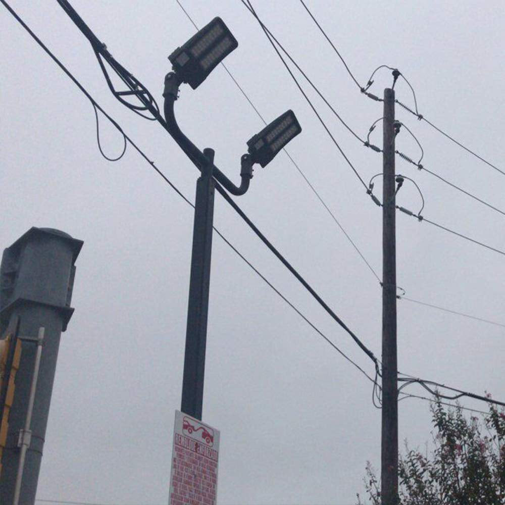 Wide Back to Back Light Bracket for Commercial LED Area Lights