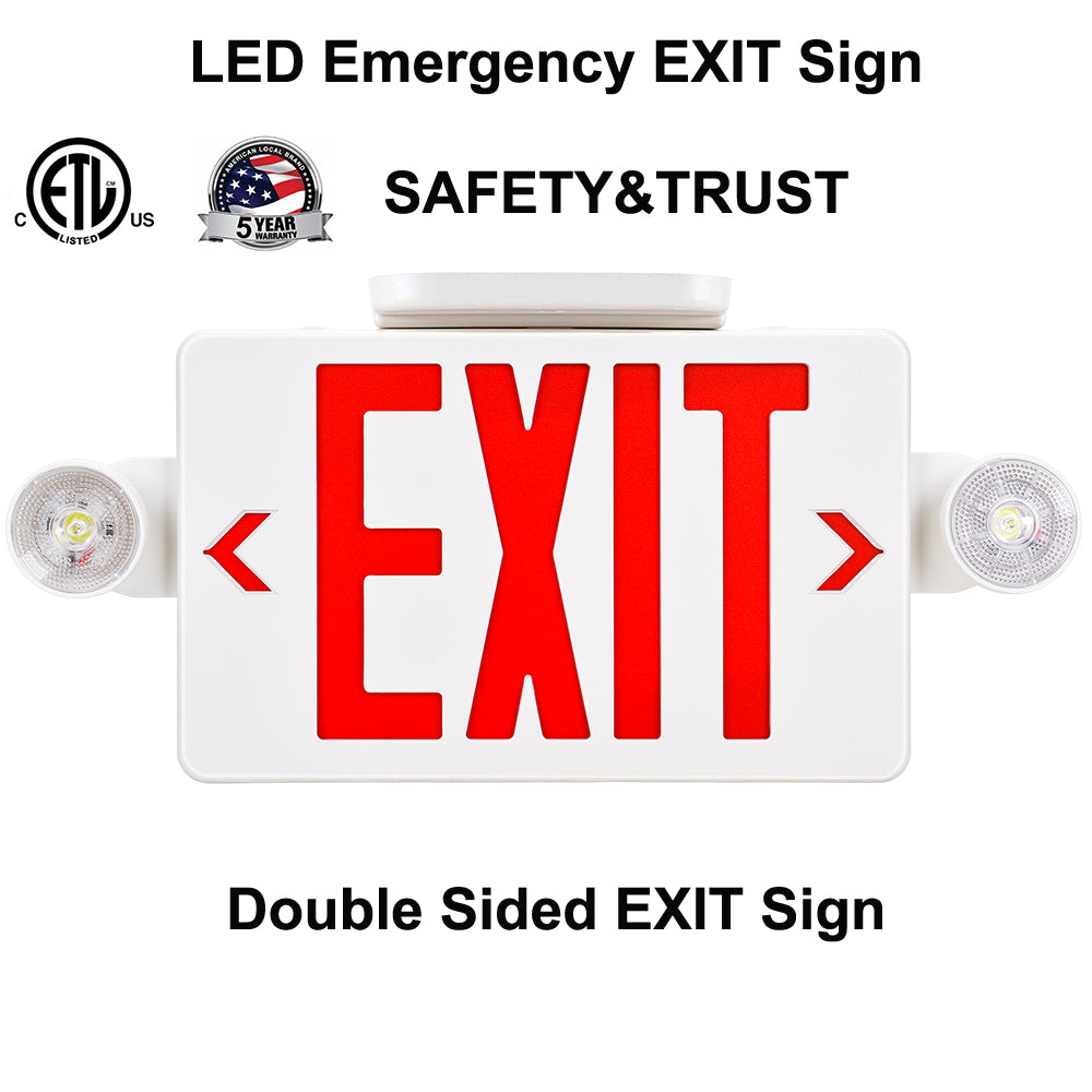 battery backup exit sign LED
