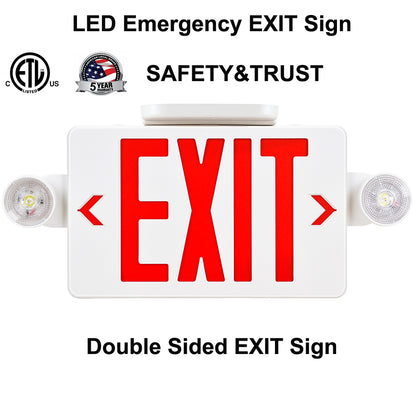 battery backup exit sign LED