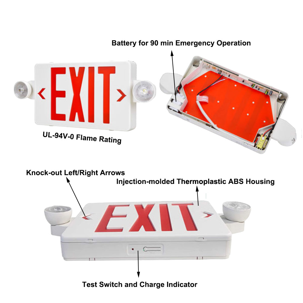 emergency lighting fixture building
