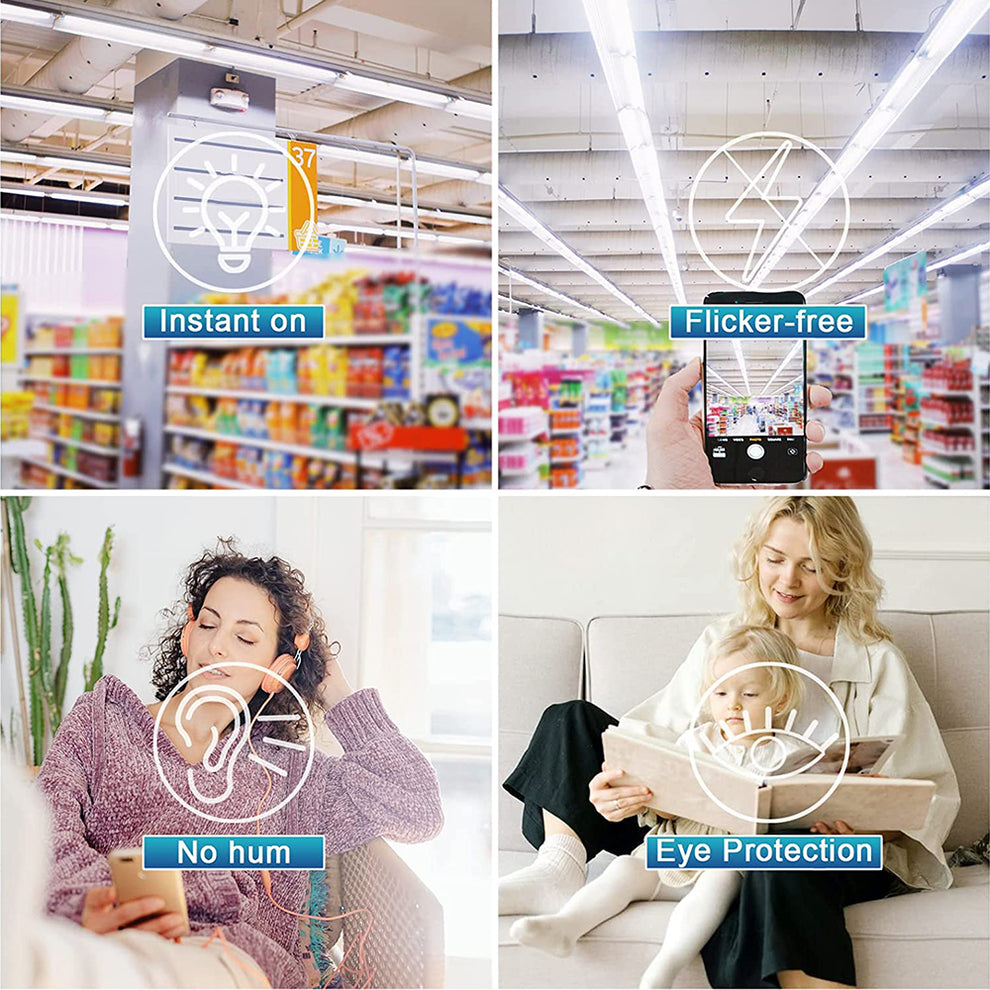 4FT T8 Hybrid LED Tube Light | Type A+B | Ballast & Direct Wire ...